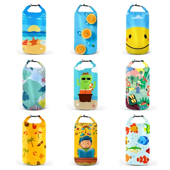 Leyi 5L Dry Bag with Customised Logo, PVC Dry Wet Bag, Dry Bags Waterproof Backpack Custom Logo 30L