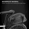 Bike Reflective Rear Rack Bag Water Resistant Bicycle Saddle Panniers 8L Trunk Storage Bag Cycling Back Seat Carrier Pouch