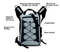 Outdoor Drybag Backpack Rucksack Multi-Function 30L Waterproof Backpack Travel Hiking Waterproof Backpacks