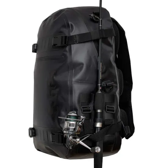 Wholesale Large Fishing Bag Outdoor Fishing Rod Holder PVC TPU Waterproof Fishing Tackle Backpack