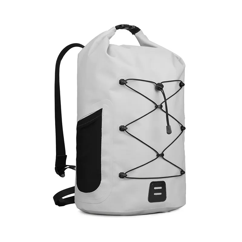 Leyi Waterproof Sports Travel PVC Packaging Business Backpack Outdoor Hiking Back Bag