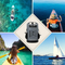 500d PVC Tarpaulin Welded Roll Top Ocean Packable Backpack Camping Hiking Beach Waterproof Sport Backpack Bag