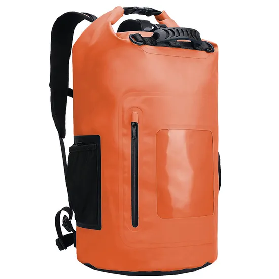 Custom Logo PVC Bicycle Camping Outdoor Fishing Kayak Swimming Laptop Dry Bag Backpack Waterproof Bags