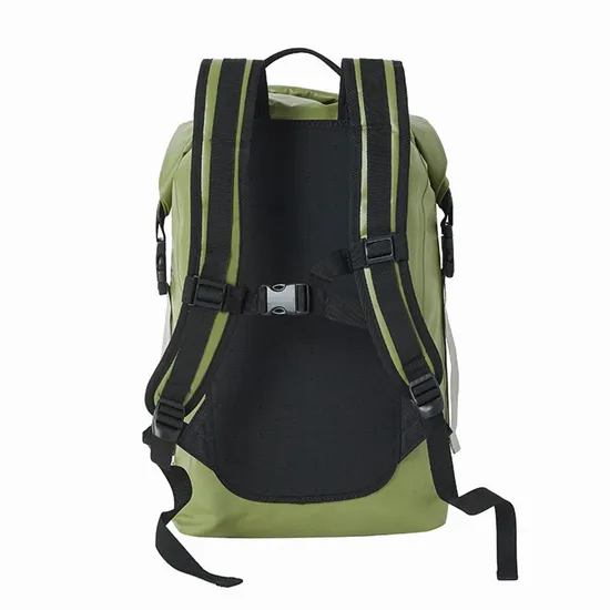 Custom Men Roll-Top Nylon Dry Bag Waterproof Backpack