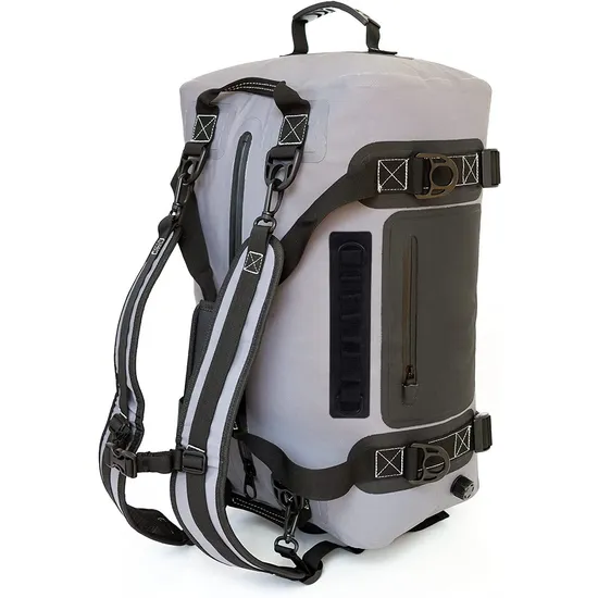Leyi Outdoor Waterproof Backpack TPU PVC Shoulder Tote Travel Duffel Bag