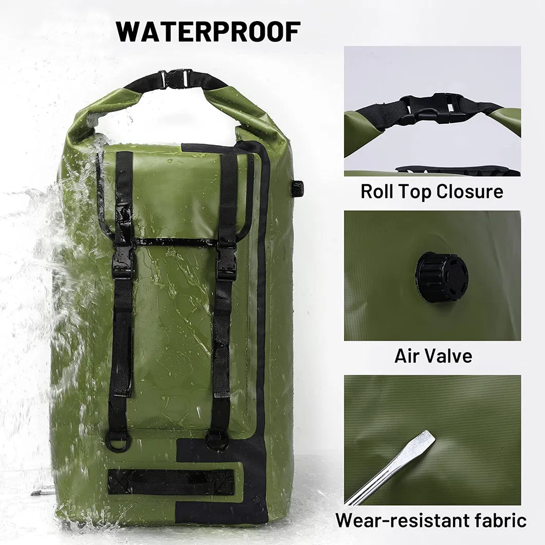 Leyi Wholesale Outdoor PVC Storage Backpack Pouch Swimming Waterproof Travel Dry Bag