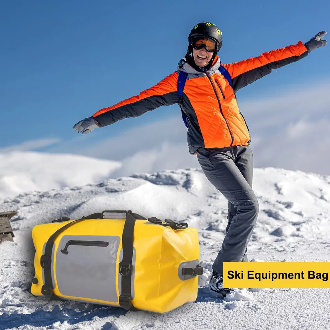 OEM ODM Outdoor PVC Tarpaulin Duffle Bag Waterproof Sport Gym Duffel Bag for Travel Camping