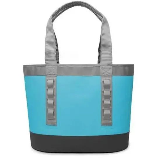 Portable Insulated Tote Bag TPU Cooler Bag Collapsible Leakproof Travel Soft Cooler Bag