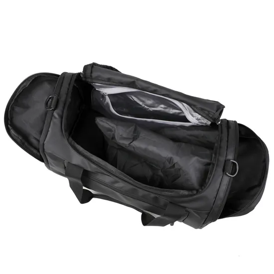High Quality Custom Logo Waterproof Men Women Duffel Bag with Shoe Compartment Travel Bag Gym Bag