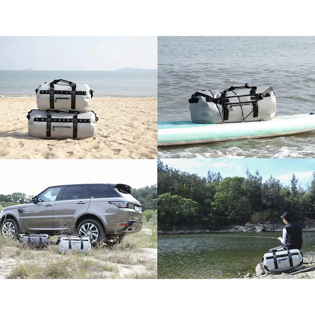 Leyi Wholesale Custom Logo PVC Unisex Outdoor Activities Travel Hiking Swimming Waterproof Duffel Dry Bag