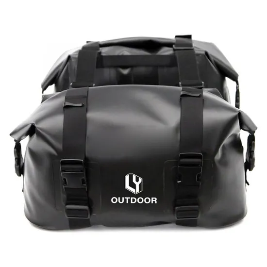 Leyi High Quality Wholesale Custom Logo Saddle Travel Wearproof Motorcycle Motor Bike Bag
