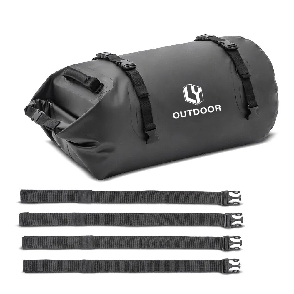 Leyi Customized Waterproof Roll Motorcycle Travel Outdoor Accessories Backpack Duffel Tail Saddle Dry Luggage Bag
