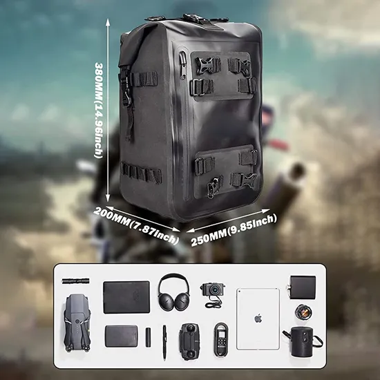Leyi 2024 New Thickened Carriage Motor Bike Boxes Durable Motorbike Bicycle Motorcycle Bag