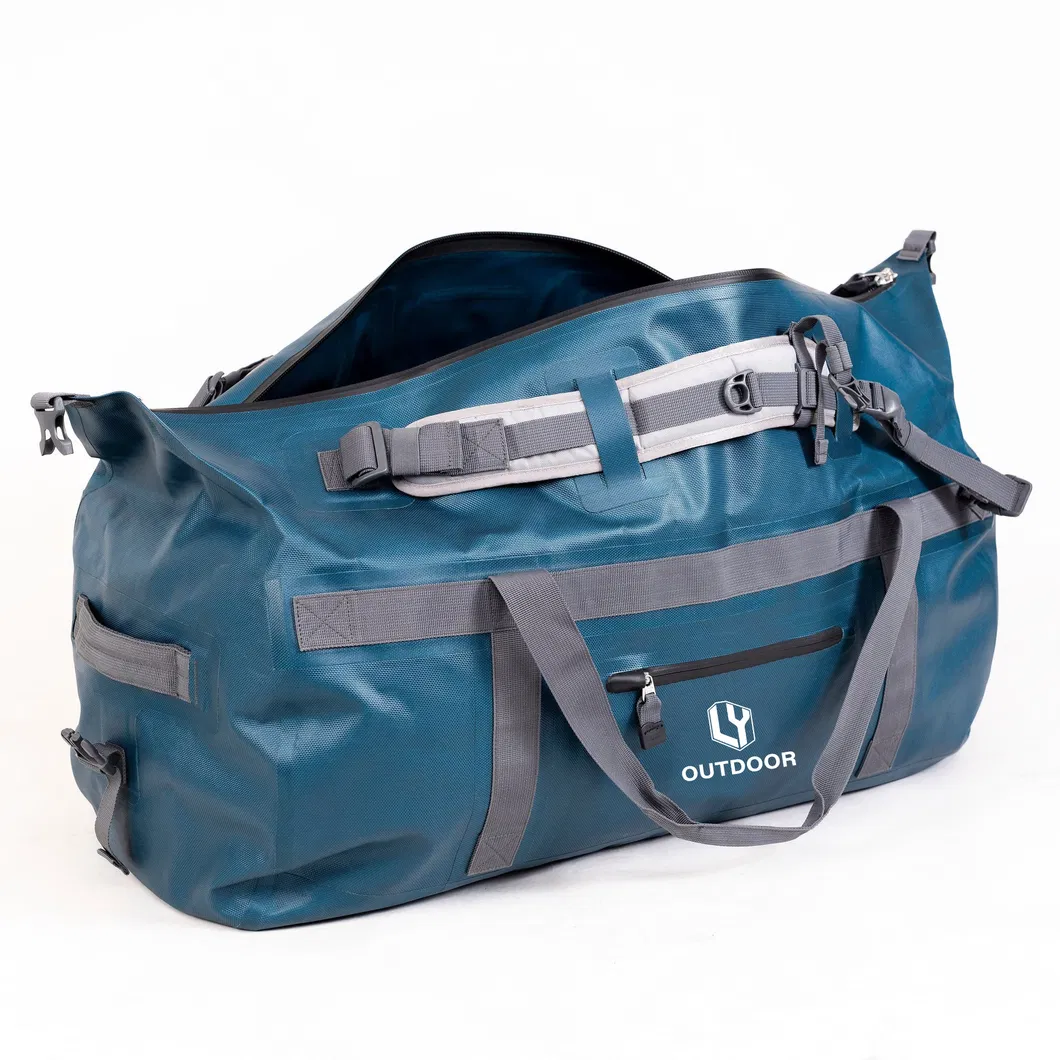 Leyi Wholesales Hot Style Custom Logo Travel Outdoor Camping Hiking Waterproof Backpack Gym Dry Duffel Bag