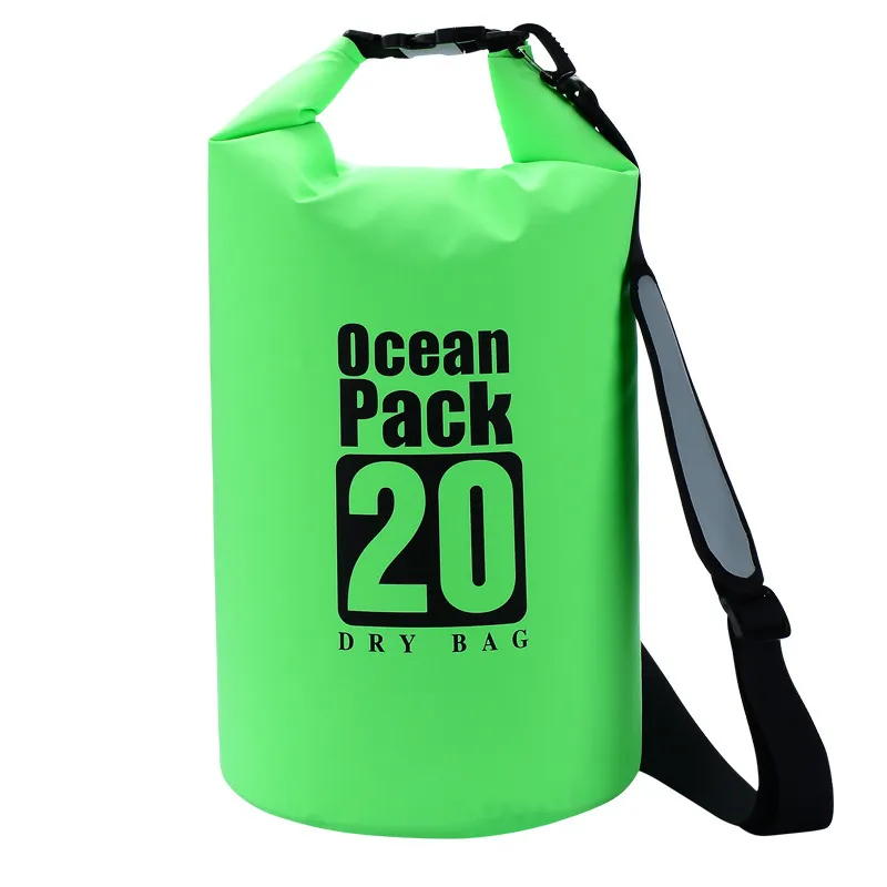 Leyi Dry Bag with Customised Logo, PVC Dry Bag Backpack 35LTR, Dry Sack Waterproof Bag Custom Small
