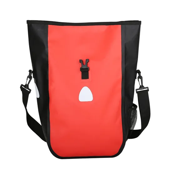 Leyi 2024 New Bicycle Saddle Bag Rainproof, Large Capacity Bicycle Saddle Bag Luggage Rack MTB Bike Travel Bag Custom Logo
