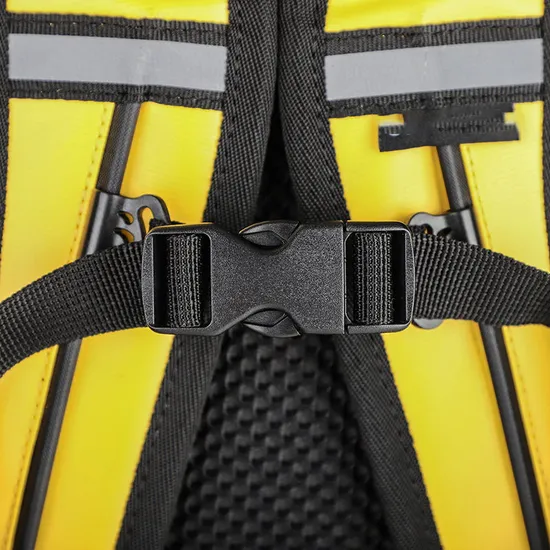 Leyi Recycled Bag Custom Logo, High Quality Custom Waterproof Men′s Backpack, Rolltop Backpack Recycled Yellow 15L