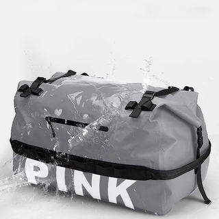 Leyi Custom Sports Duffle Bag, Foldable Travel Bag Waterproof Travel Duffel Bag, Sports Bag Hiking Backpack Duffel Bag for Men