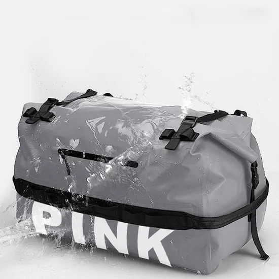 Leyi Custom Sports Duffle Bag, Foldable Travel Bag Waterproof Travel Duffel Bag, Sports Bag Hiking Backpack Duffel Bag for Men