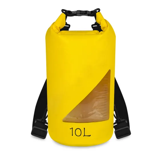 Leyi Good Quality Waterproof Roll Top Backpack Camping Backpack Waterproof Waterproof Cell Phone Bags