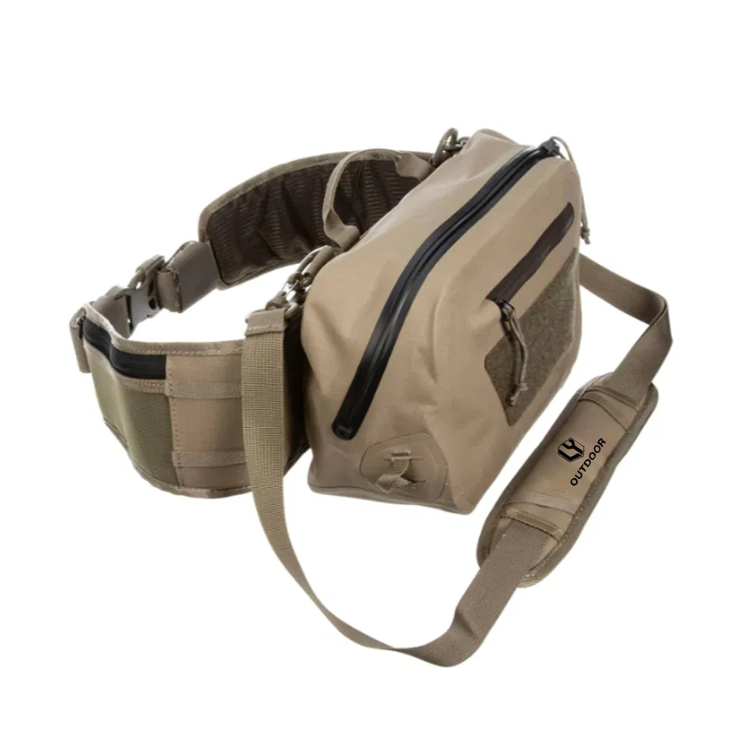 Custom Logo Waterproof Fanny Pack Waist Bag for Mountaineering Hiking Camping Trekking Fishing Dry Creek Z Hip Pack