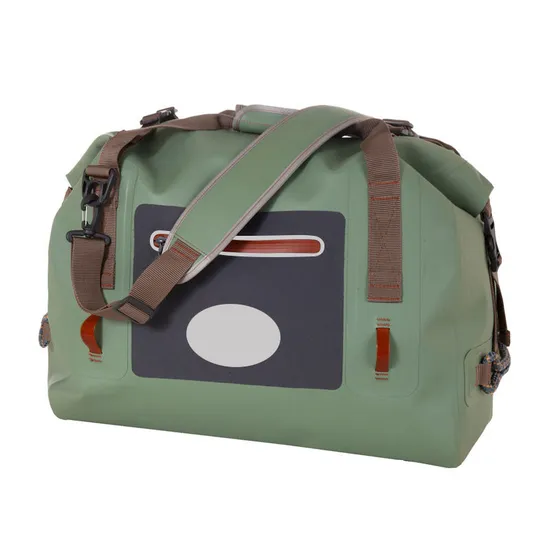 Leyi High Quality Foldable Travel Duffel Bag Leather Waterproof Duffel Large Travel Sport Bag White Duffle Bag Custom Logo