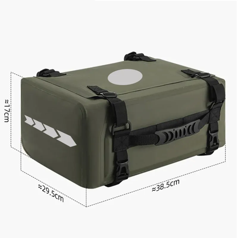 Leyi Waterproof Motorcycle Bag Travel Motorcycle Tail Bag Hard Shell Motorcycles Rear Hard Sanddle Bag