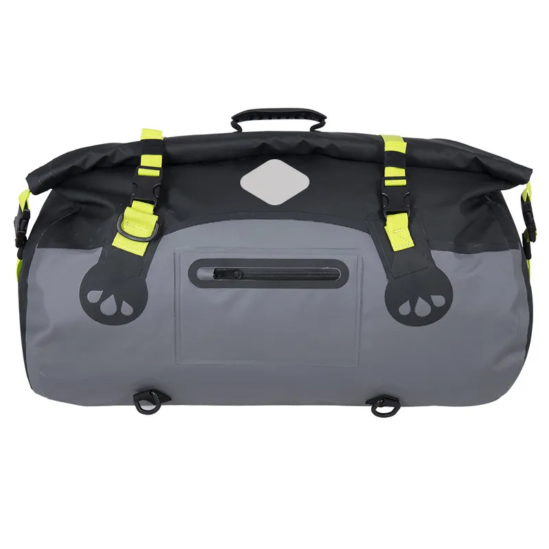 Leyi Wholesale Custom Logo Motorcycle Tail Bag Waterproof Motorcycle Duffel Travel Bag Motorcycle Rear Seat Bag