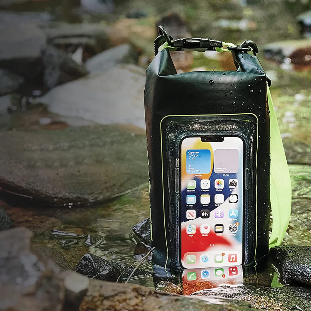 Leyi Waterproof Sport Backpack Mobile Phone Bags Cases Waterproof Pouch Beach Crossbody Bag for Outdoor Waterproof