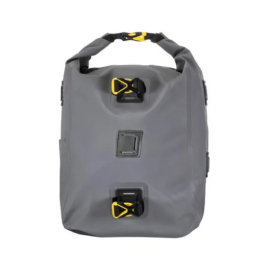 Comfortable Waterproof Roll-Top Waist Pack Fly Fishing Organizer Bag with Padding Shoulder Strap