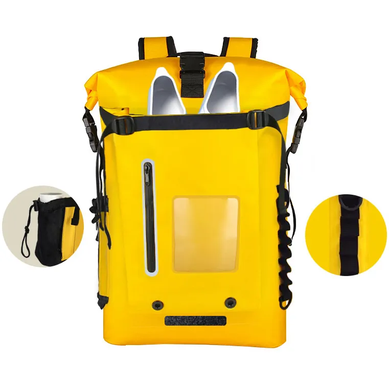 Waterproof Bag Welded Travel Drybag Beach Hiking Sand Proof Backpack