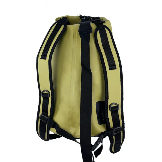 Leyi Shopify Vendor Top Dry Bag Backpack 20L, Roll Top Waterproof Hiking Backpack Custom Sublimation Sports Backpacks