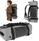Customized Airtight Zipper Outdoor 500d PVC Travelling Duffle Bag 100% Waterproof Duffel Dry Bag with Backpack Strap