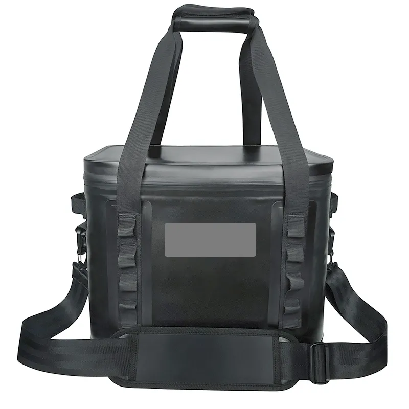 Leyi Waterproof Insulated Soft Fashion Fishing with Front Zipper Pocket Camping Fish Cooler Bag
