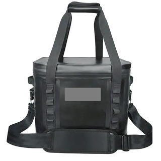Leyi Waterproof Insulated Soft Fashion Fishing with Front Zipper Pocket Camping Fish Cooler Bag