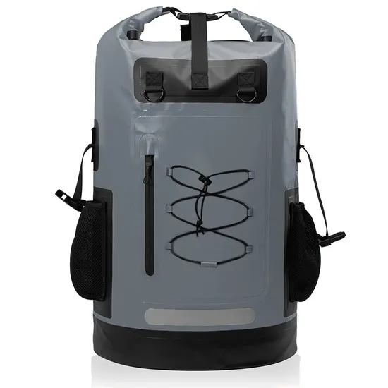 500d PVC Tarpaulin Welded Roll Top Ocean Packable Backpack Camping Hiking Beach Waterproof Sport Backpack Bag