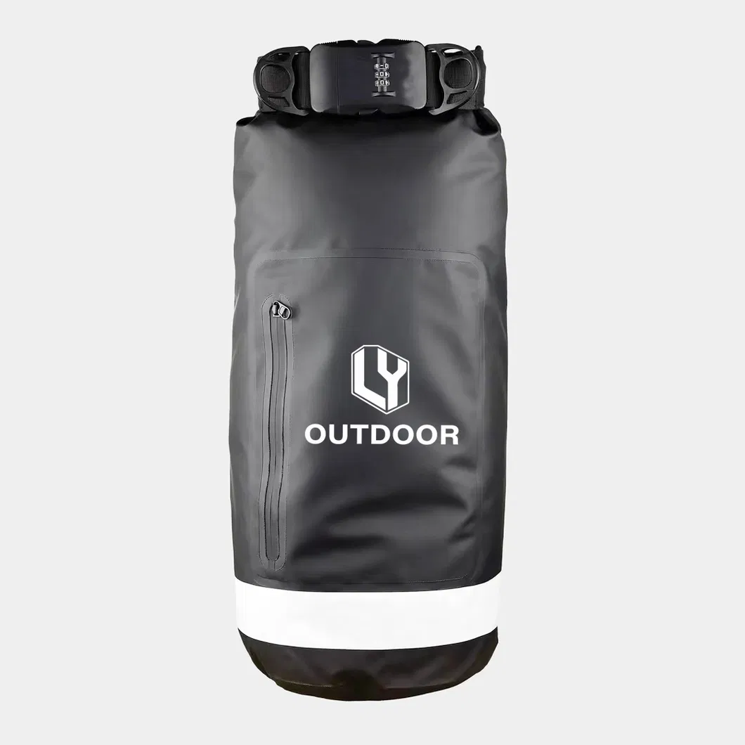 Custom Logo Outdoor Waterproof Travel Backpack Locking Buckle Hiking Camping