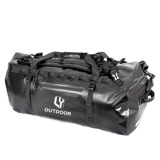 Outdoor PVC Backpack Waterproof Traveling Duffel Bag