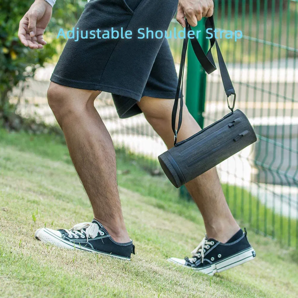 High Quality Fashion Snowy Grey Waterproof Cylinder Handlebar Front Frame Bicycle Bag Outdoor Cycling Bike