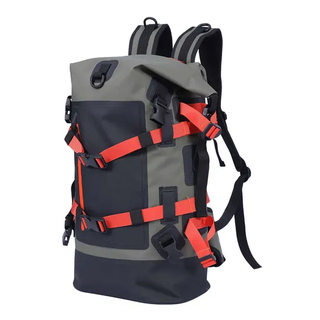 Outdoor Customized PVC Waterproof Dry Bag Backpack with Pockets