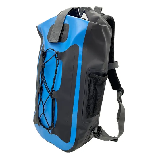 Low MOQ Waterproof PVC Dry Bags Outdoor Hiking and Camping Backpack Bags