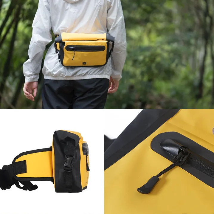 Outdoor Sport Fanny Pack Waterproof PVC Waist Bag