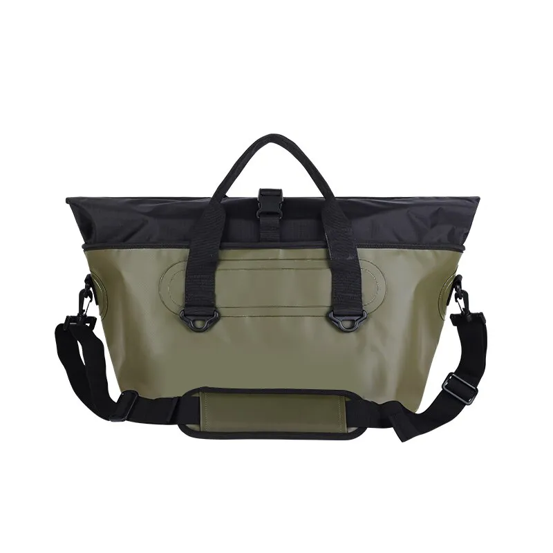 Leyi Waterproof Customized Travel Leisure Handbag Luggage Duffle Single Shoulder Dry Tote Bag