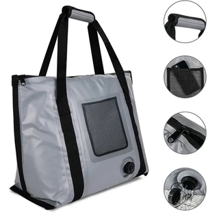 Waterproof Insulated Picnic Bag Soft Cooler Bags, Ice Cooler Fishing Reel Bags, Fish Transport Bags