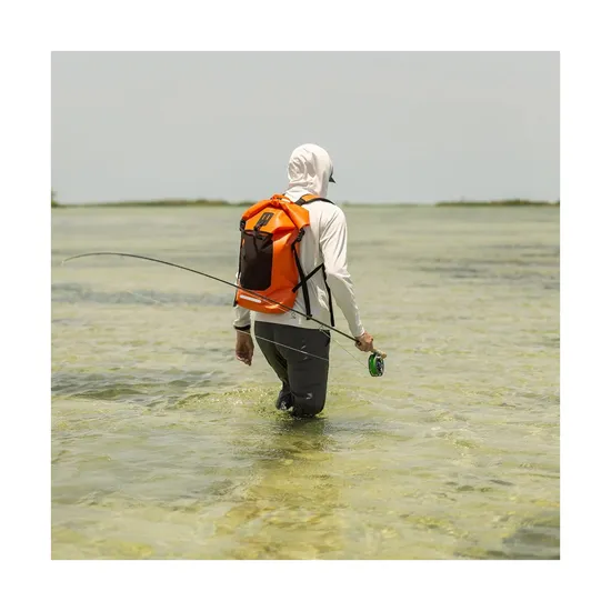 Leyi Large Capacity Leisure Travel Waterproof Backpack Plastic Custom Fishing Tackle Shoulder Bag