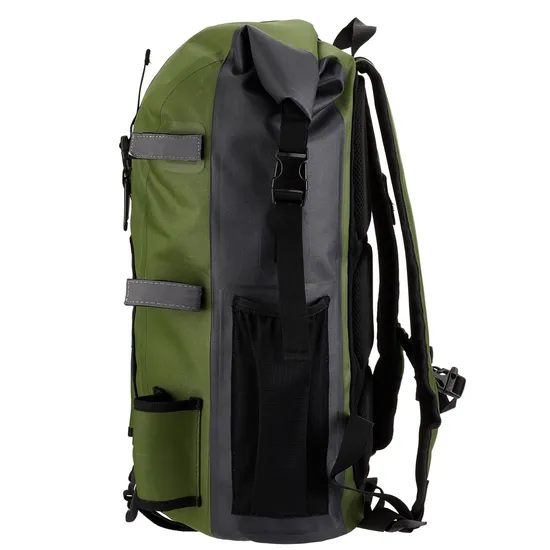 Leyi Custom Logo Waterproof Fabric Backpack Fly Fishing Boat Rod Bag Camo with Logo Waterproof Leisure Bag