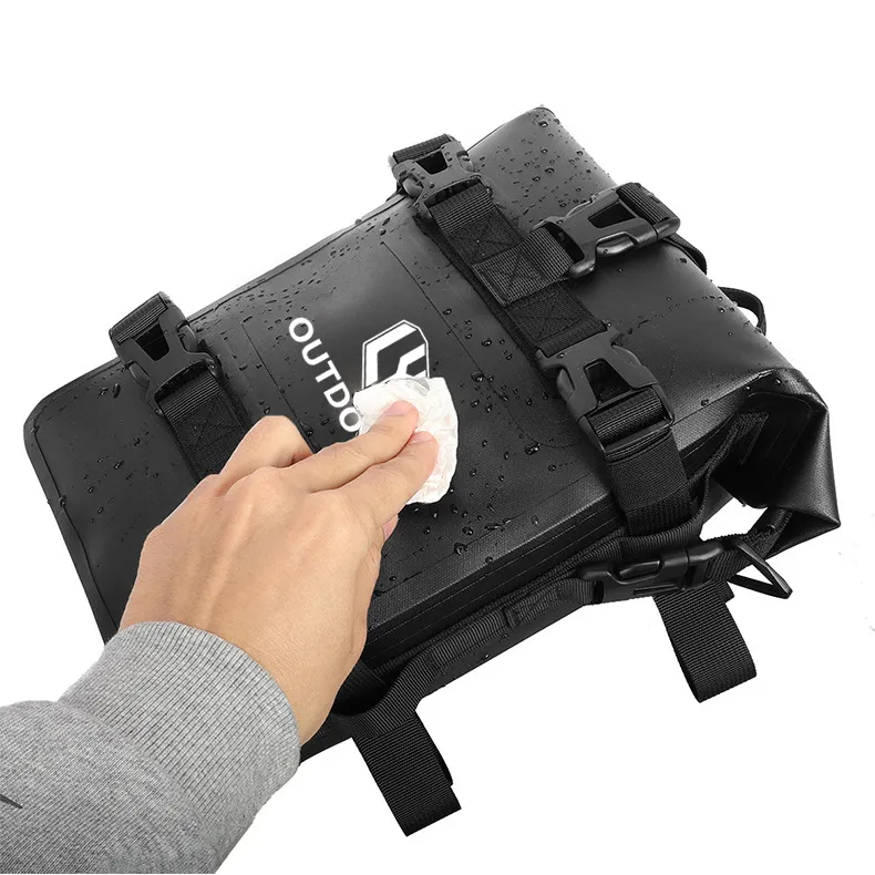 Leyi Waterproof Motorcycle Riding Sports Waist Backpack Buckle Folding Unisex Custom Logo Saddle Bag