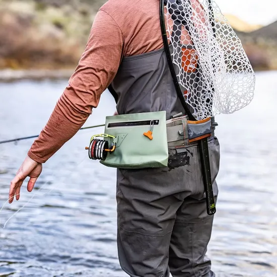 Leyi Wholesale Customization Canvas Outdoor Backpack Sport Waterproof Waist Fishing Bag