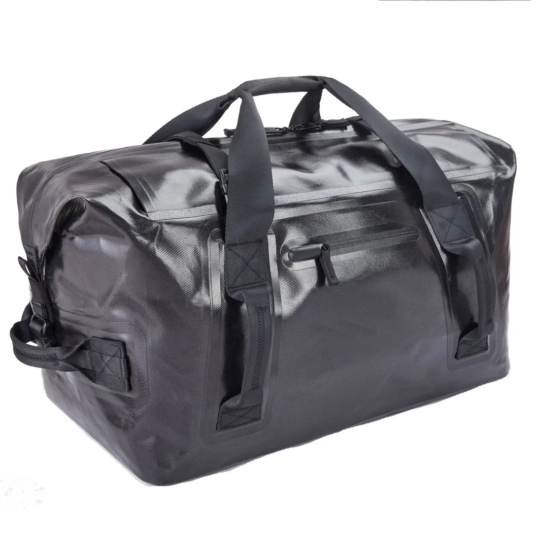 Leyi Customised Duffle Bag Waterproof Luggage Travel Leather Duffle Weekend Bag Leather Carry on Bag Travel Tote Duffel Bag
