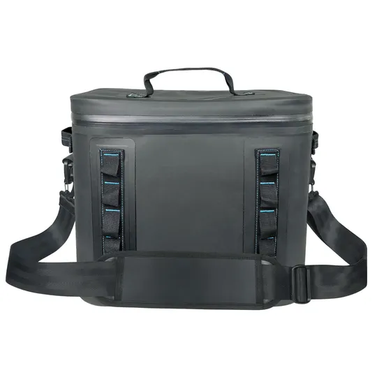 Waterproof Insulated Soft Fishing Cooler Bag with Front Zipper Pocket for Fishing Camping